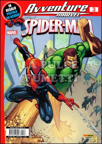PANINI COMICS MEGA #    28 - AVVENTURE MARVEL: SPIDER-MAN 3 + PISTOLA AD ACQUA